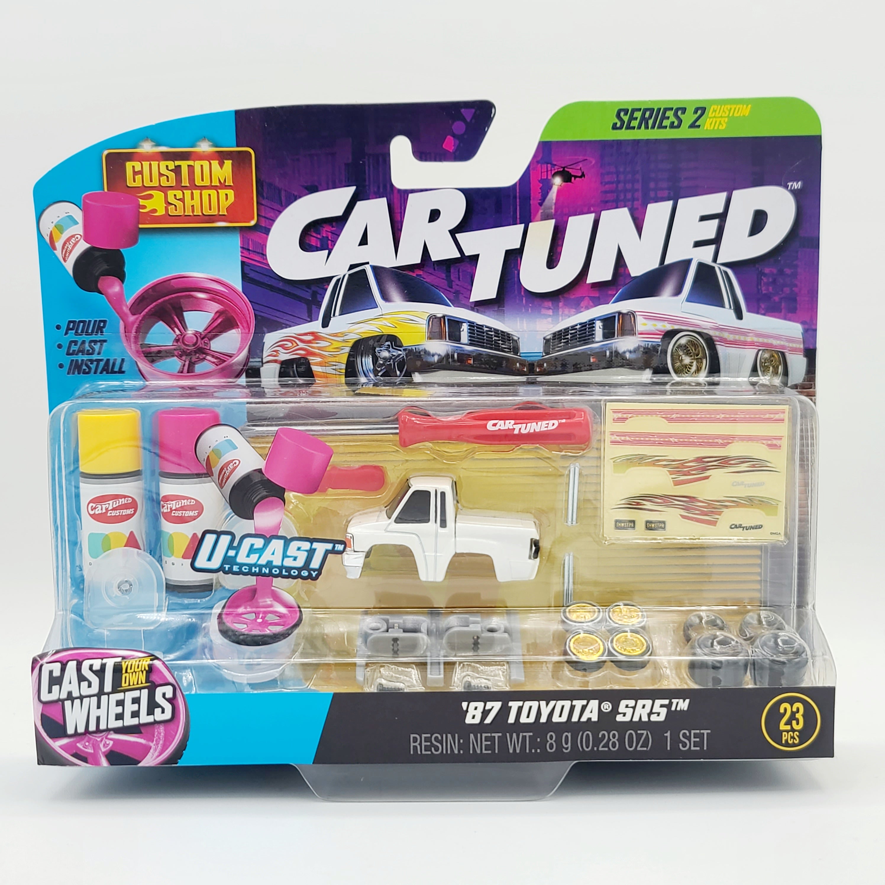 MGA Car Tuned '87 Toyota SR5 Pickup (2025 Custom Shop Castworks Series 2)